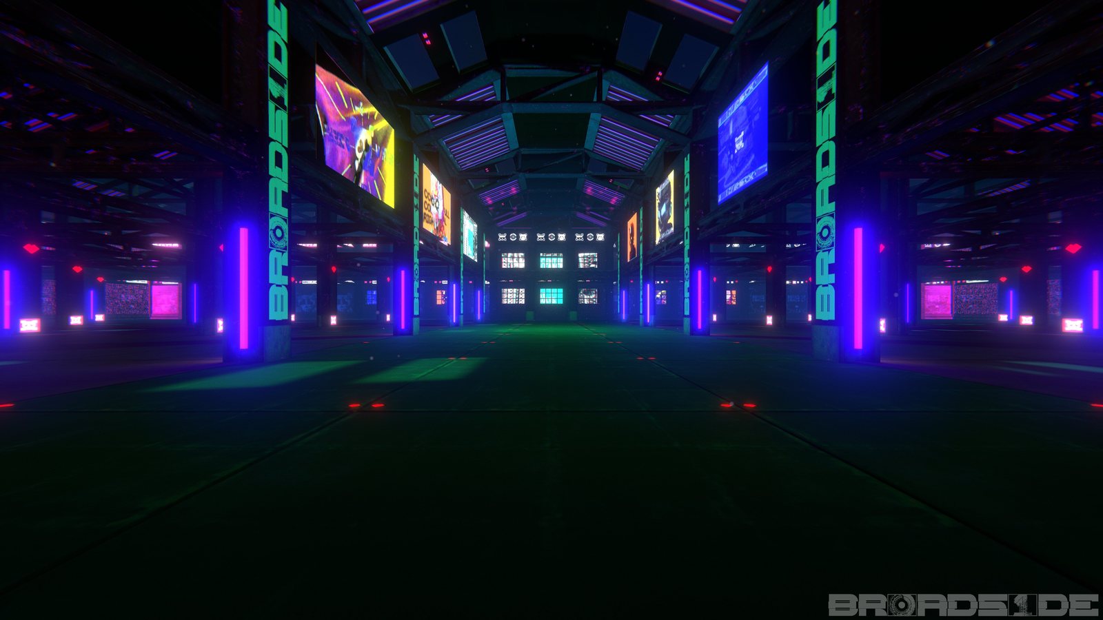 Broadside metaverse rave bunker