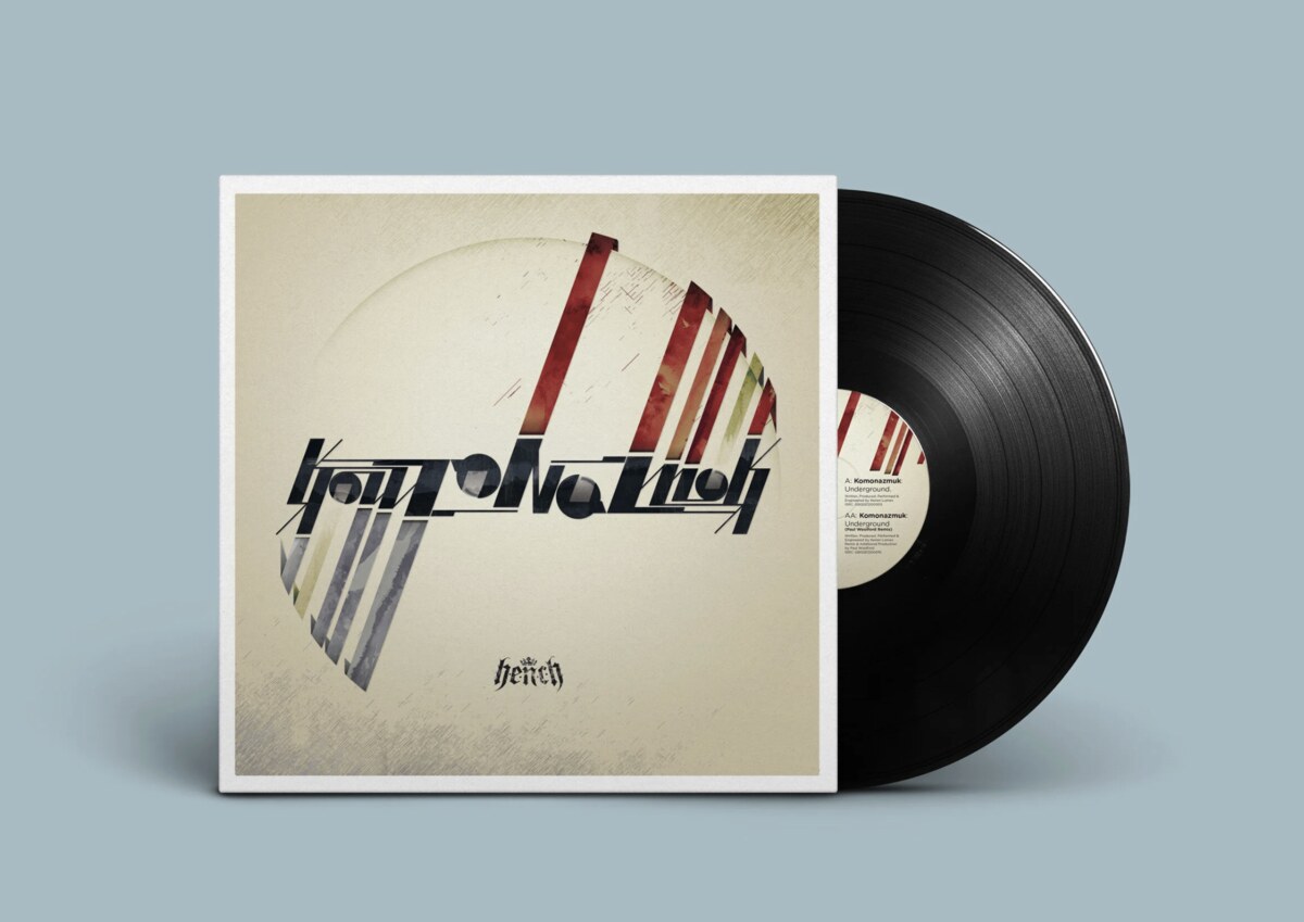 Komonazmuk — Underground, record sleeve for Hench