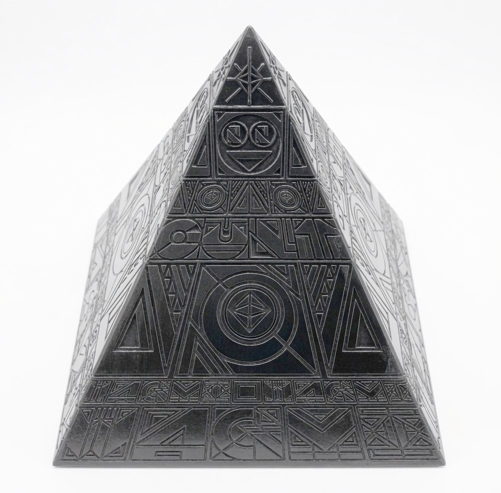 Chrome pyramid